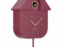 Karlsson Wandklok Modern Cuckoo Oro Mauve