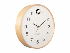 Karlsson Wandklok Natural Cuckoo wit Ø 31.5 cm
