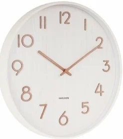 Karlsson Wandklok Pure Large wit Ø 60 cm
