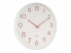 Karlsson Wandklok Pure Large wit Ø 60 cm