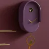 Karlsson Wandklok Tweet mauve