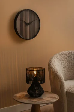 Karlsson Wandklok Wood Melange donker Ø 40 cm