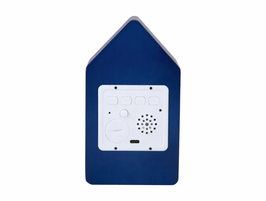 Karlsson Wekker Cuckoo LED kobalt blauw