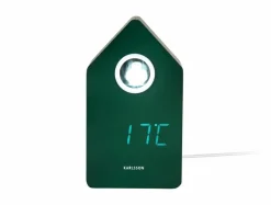 Karlsson Wekker Cuckoo LED retro groen