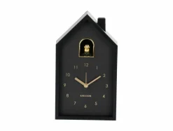 Karlsson Wekker Modern Cuckoo Oro zwart