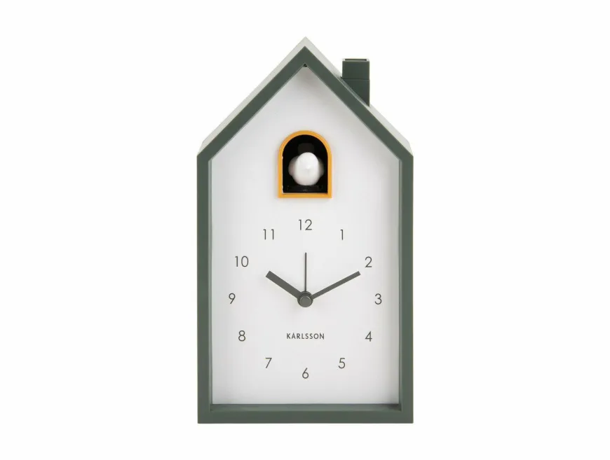 Karlsson Wekker Modern Cuckoo Jungle Groen