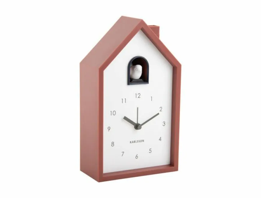 Karlsson Wekker Modern Cuckoo Rood