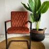Le Chair Eettafelstoel Tripple met armleuning adore showroommodel