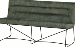 Le Chair Showroommodel Eettafelbank Striped - 200 cm - bull graphite