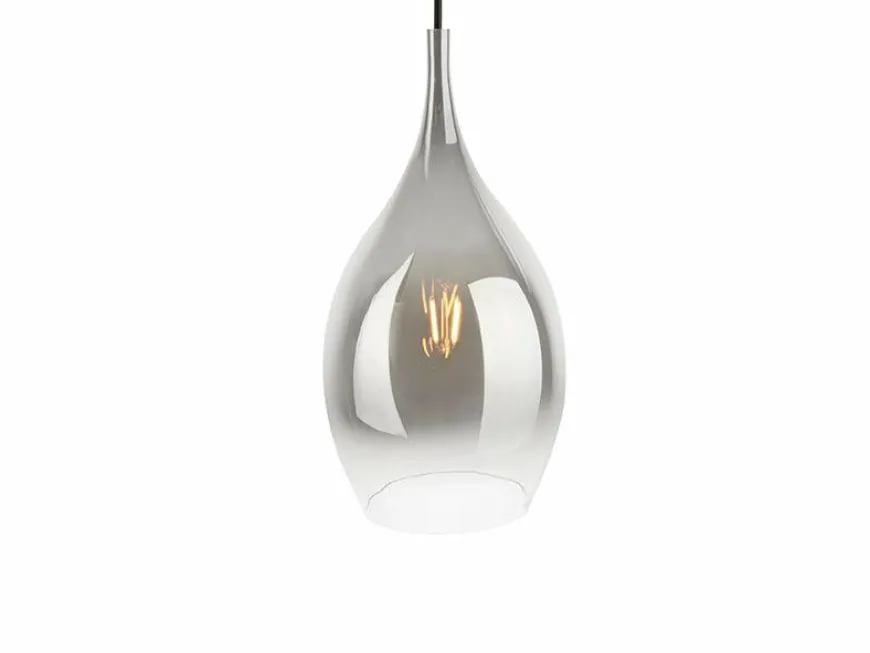 Leitmotiv Hanglamp Drup medium chrome