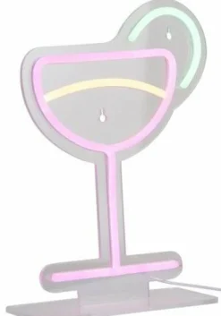 Leitmotiv Neon licht Cocktail multi colour