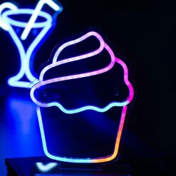 Leitmotiv Neon licht Colour Changing Cupcake