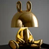 Leitmotiv Tafellamp Bunny LED met bluetooth speaker goud
