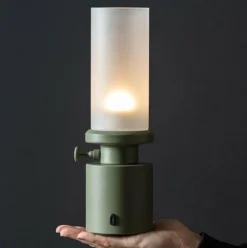 Leitmotiv Tafellamp Camp LED groen