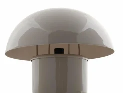 Leitmotiv Tafellamp Fat Mushroom warm grijs