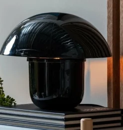 Leitmotiv Tafellamp Fat Mushroom zwart