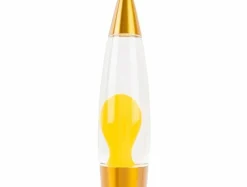 Leitmotiv Tafellamp Funky Rocket Lava geel