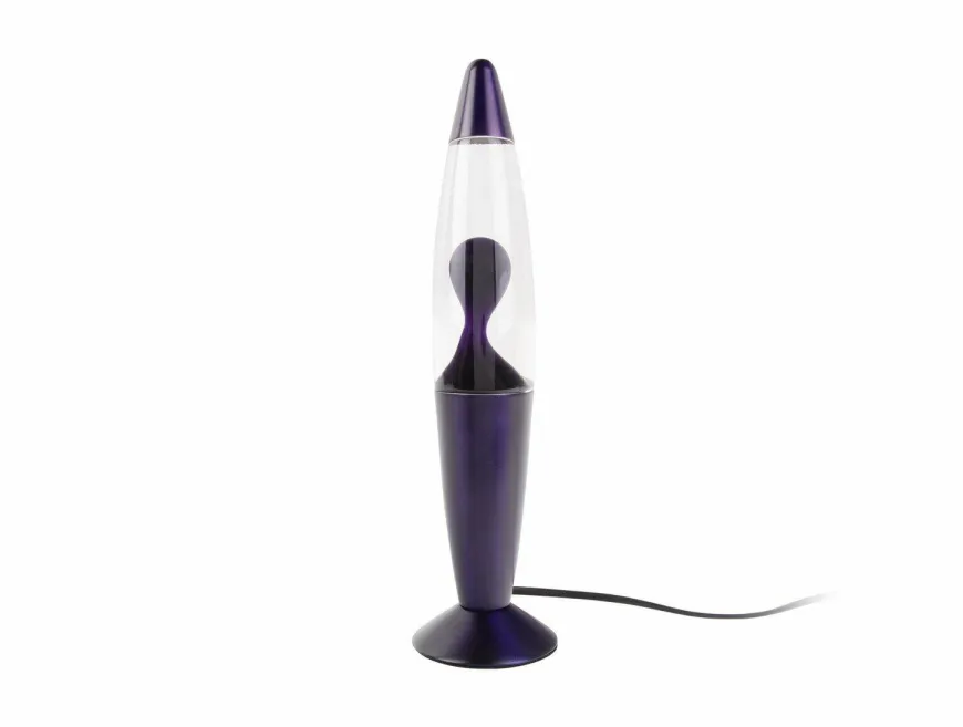 Leitmotiv Tafellamp Funky Rocket Lava paars