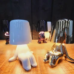 Leitmotiv Tafellamp Glossy DJ goud