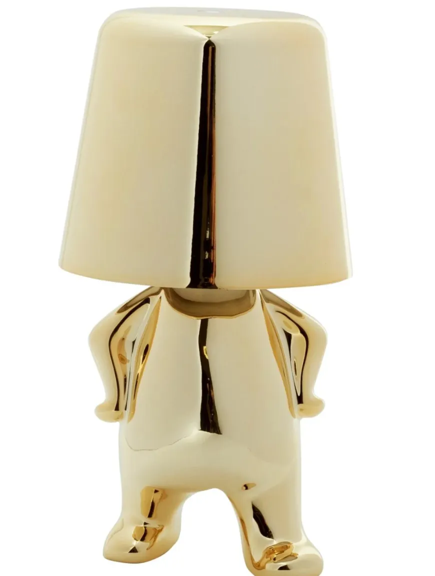 Leitmotiv Tafellamp Glossy TJ goud