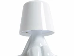 Leitmotiv Tafellamp Glossy DJ wit