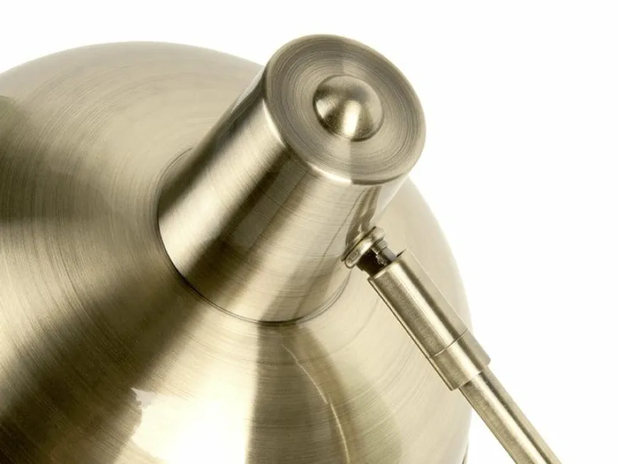 Leitmotiv Tafellamp Hood geborsteld goud