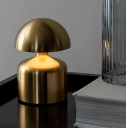 Leitmotiv Tafellamp Impetu goud LED
