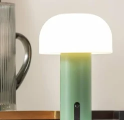 Leitmotiv Tafellamp Luca LED jungle groen