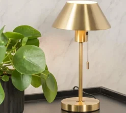 Leitmotiv Tafellamp Office Retro Plated goud