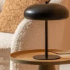 Leitmotiv Tafellamp Shroom metaal zwart