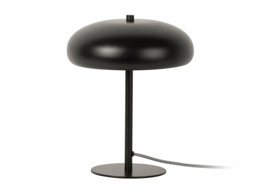 Leitmotiv Tafellamp Shroom metaal zwart