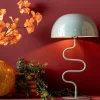 Leitmotiv Tafellamp Twist zacht blauw
