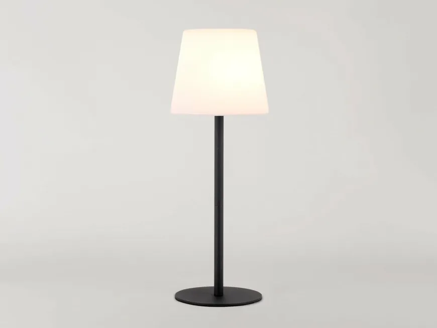 Leitmotiv Tafellamp voor binnen en buiten zwart