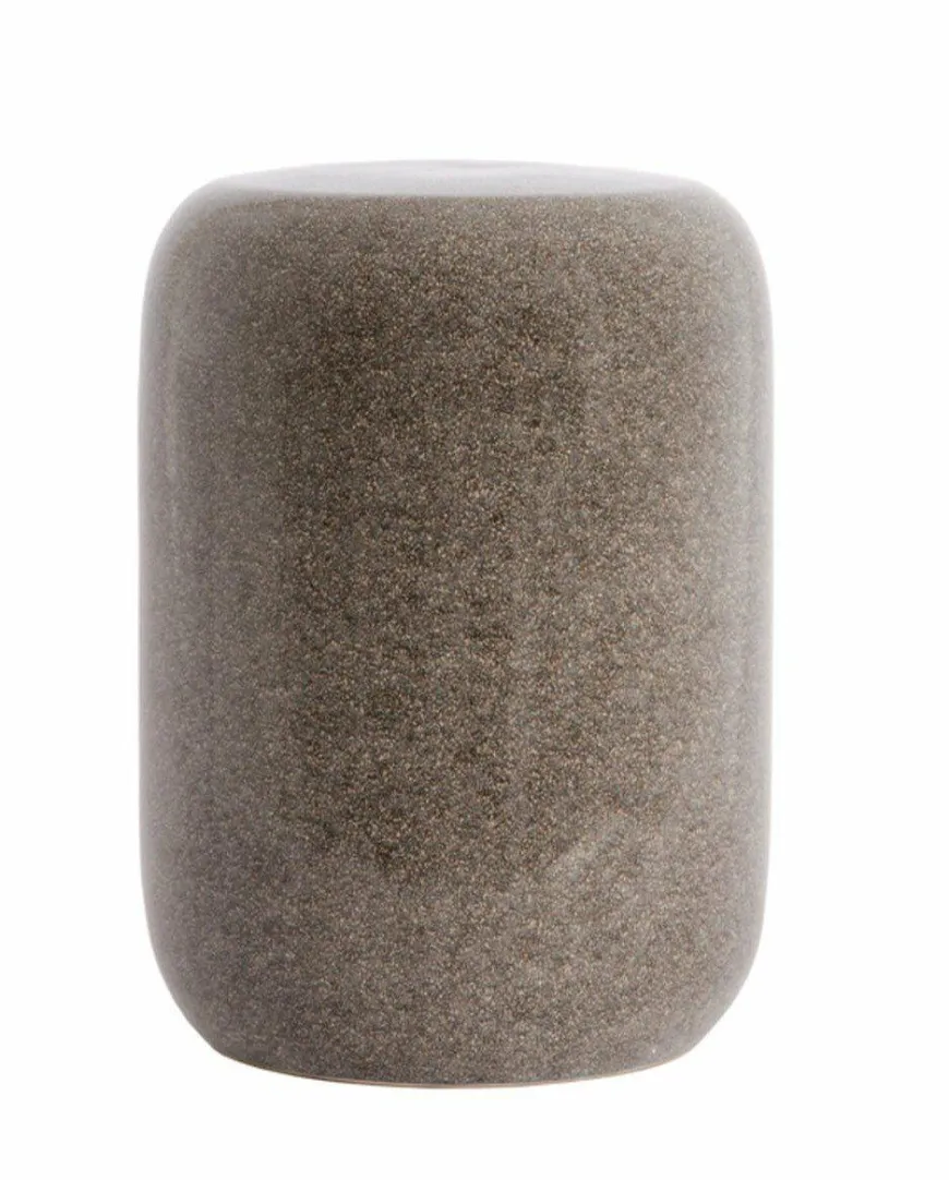 Light en Living Bijzettafel Ø34x46,5 cm FRANCA keramiek donker bruin