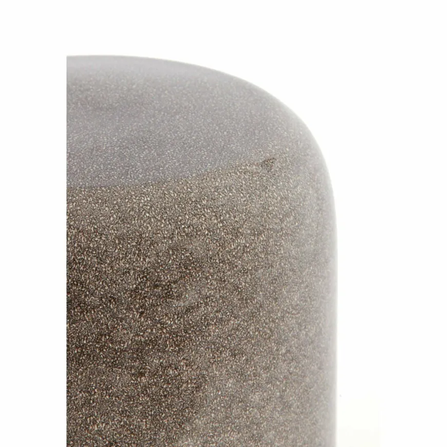 Light en Living Bijzettafel Ø34x46,5 cm FRANCA keramiek donker bruin
