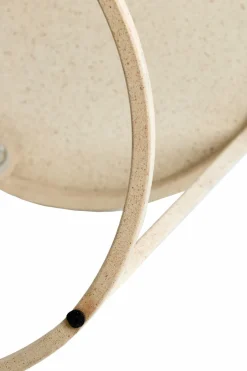 Light en Living Bijzettafel Set van 2 SADAR zand + lichtbruin gespikkeld