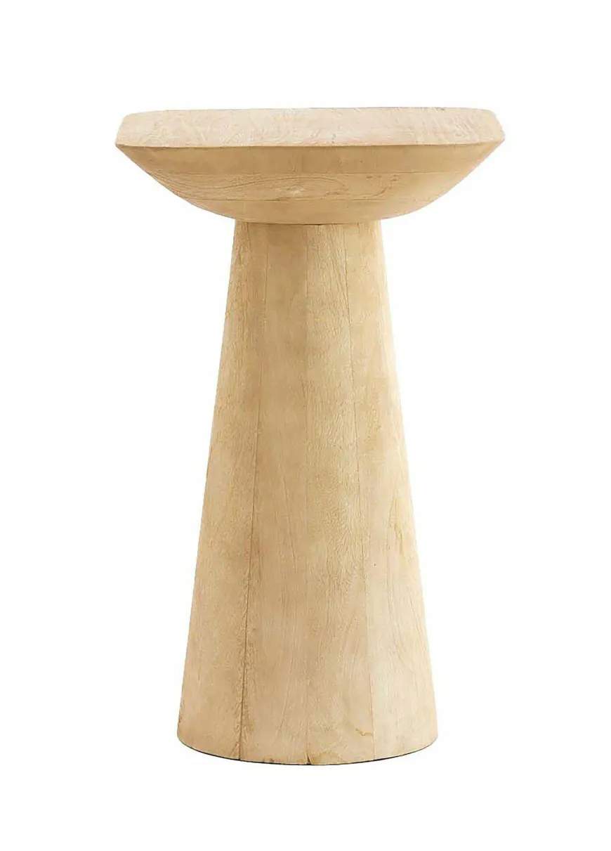 Light en Living Bijzettafel 33x33x53 cm DEGO mat naturel