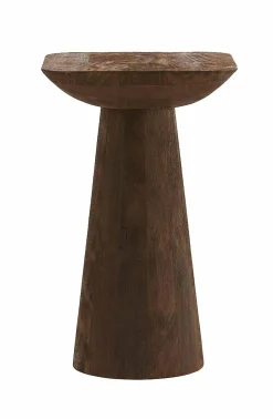 Light en Living Bijzettafel 33x33x53 cm DEGO mat donker bruin