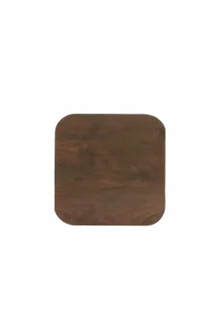 Light en Living Bijzettafel 33x33x53 cm DEGO mat donker bruin