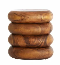 Light en Living Bijzettafel 45x31x48 cm FACUNDO hout naturel
