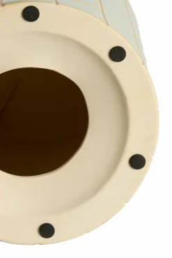 Light en Living Bijzettafel Ø33x44 cm MAUCHO keramiek licht groen+crème