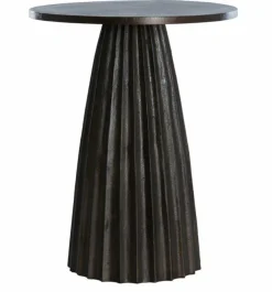 Light en Living Bijzettafel Ø40x51 cm VEGLIA mat donker bruin