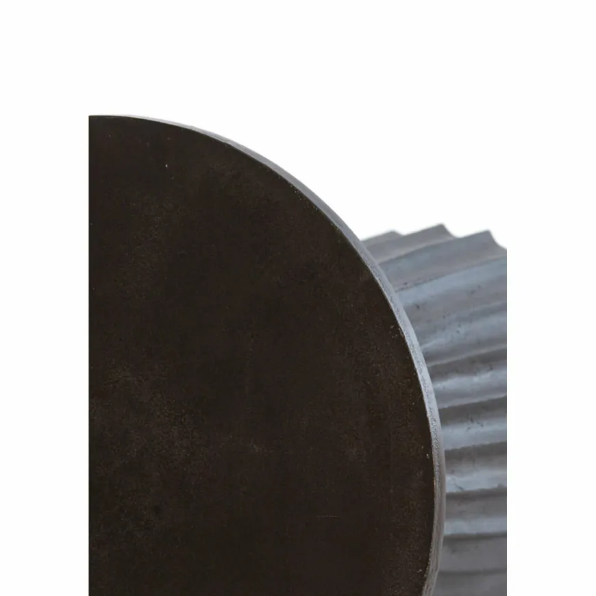 Light en Living Bijzettafel Ø40x51 cm VEGLIA mat donker bruin