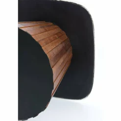 Light en Living Bijzettafel 45x45x35 cm OKATO crème+hout bruin