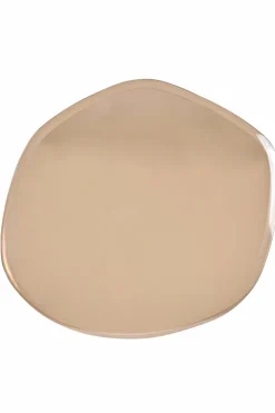 Light en Living Bijzettafel 54x45,5x48 cm DIVO spiegel bruin glas+zwart