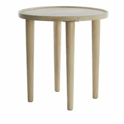 Light en Living Bijzettafel Ø49x49 cm QIANO mango hout naturel