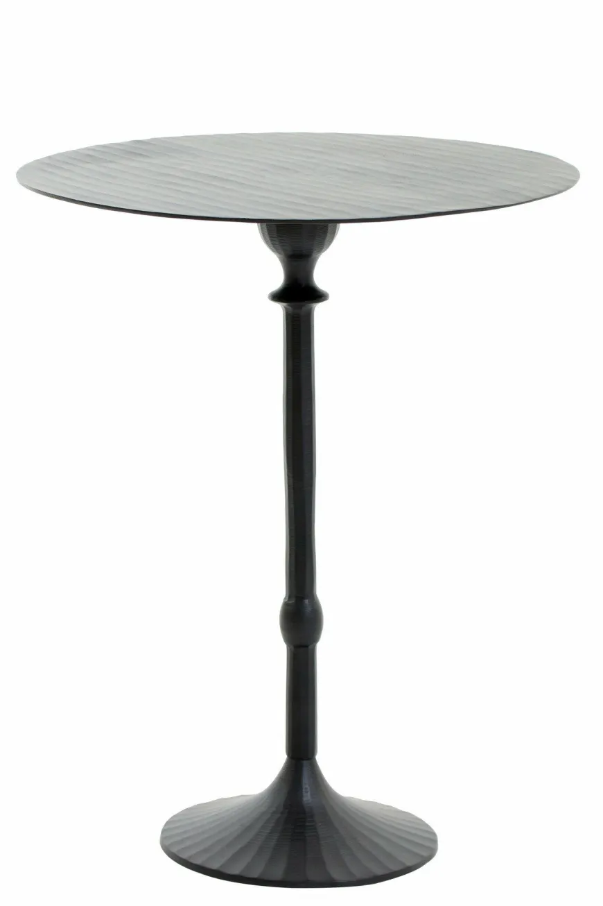 Light en Living Bijzettafel Ø50x60 cm JANNA mat zwart