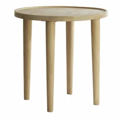 Light en Living Bijzettafel Ø45x45 cm QIANO mango hout naturel