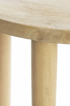Light en Living Bijzettafel Ø45x45 cm QIANO mango hout naturel