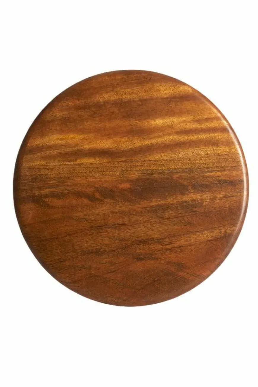 Light en Living Bijzettafel Ø35x54 cm VEGLIO hout olie bruin